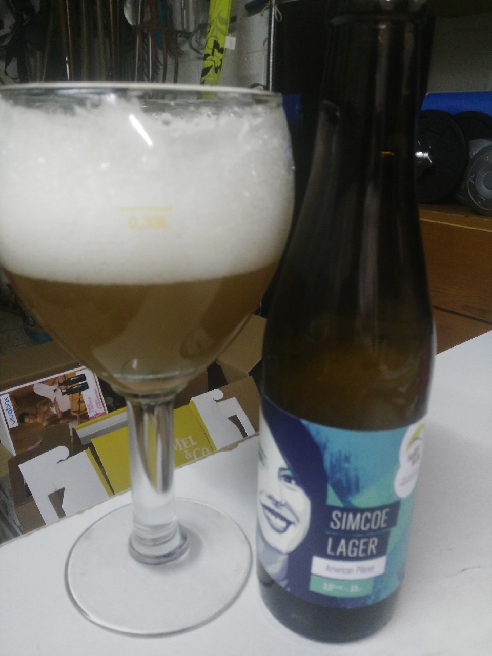 Simcoe Lager, Brasserie Sainte Hélène