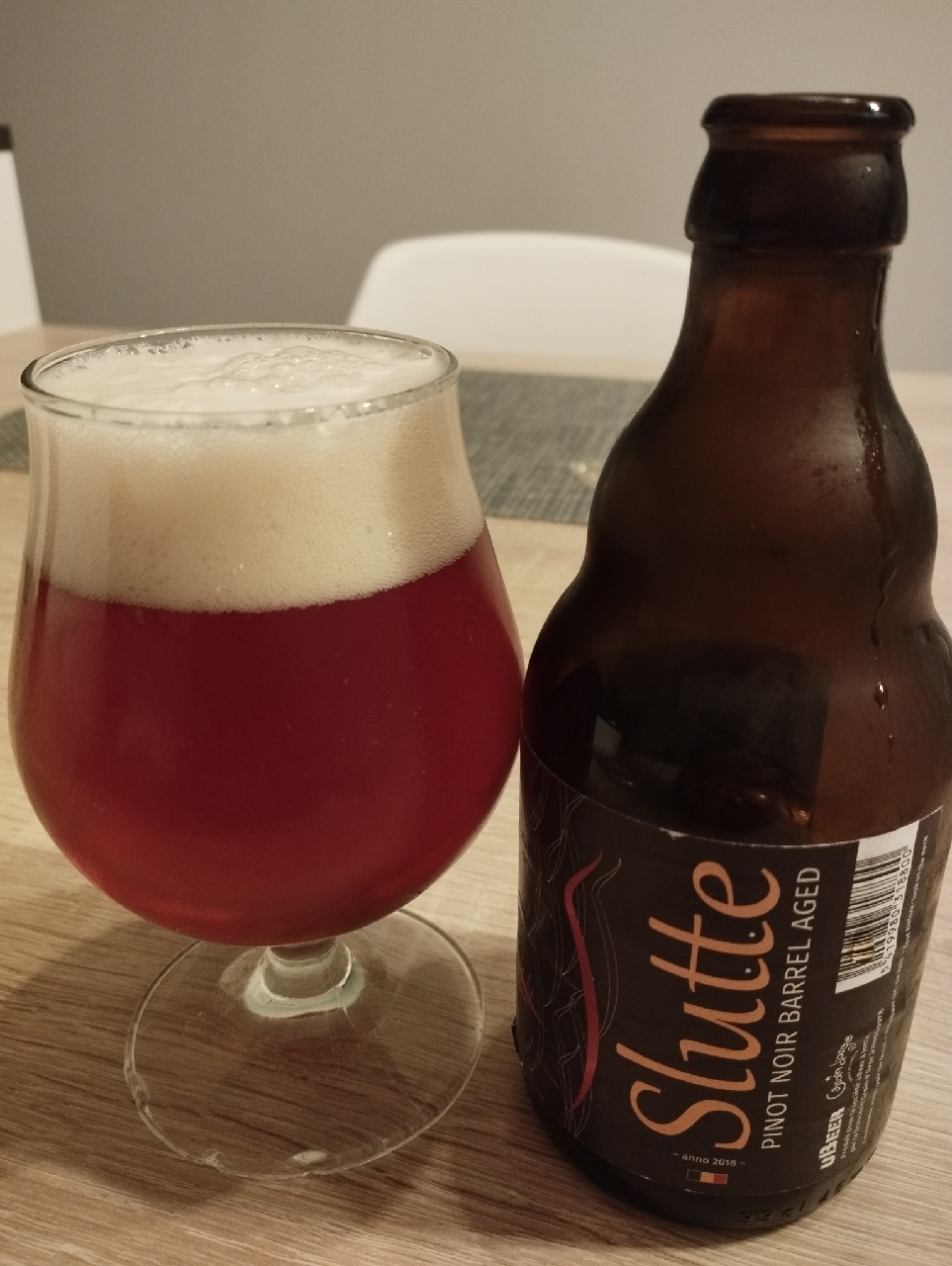 slutte ipa pinot noir barrel aged, Belgium