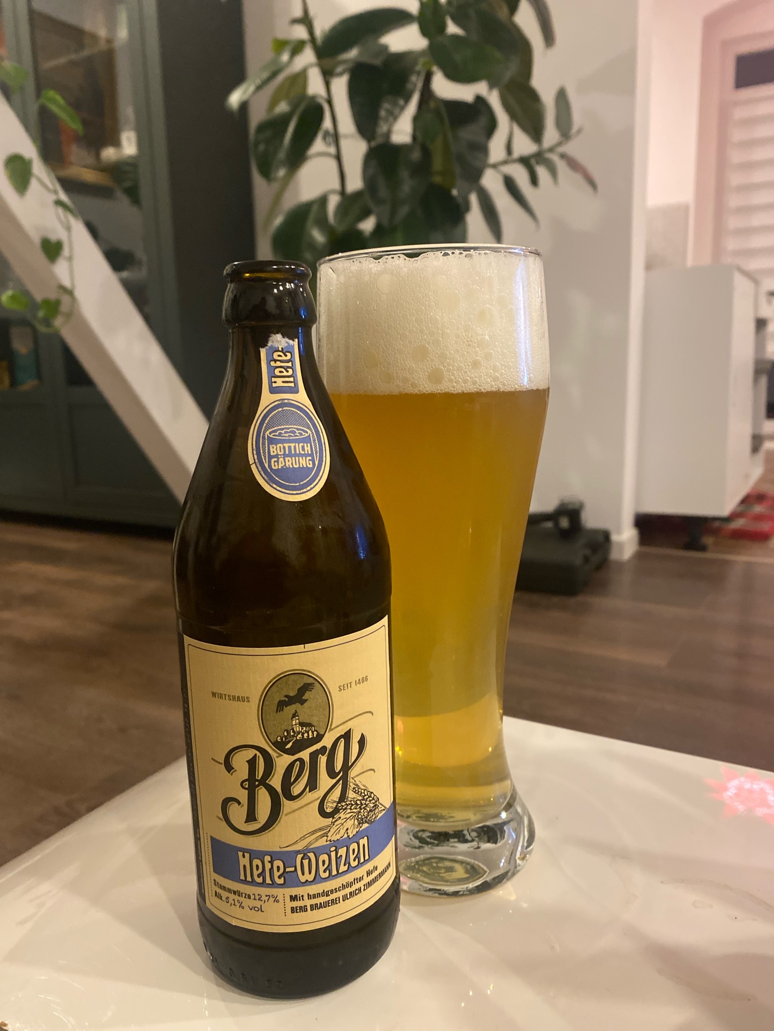 Berg Hefe-Weizen, Berg Brauerei Ulrich Zimmermann