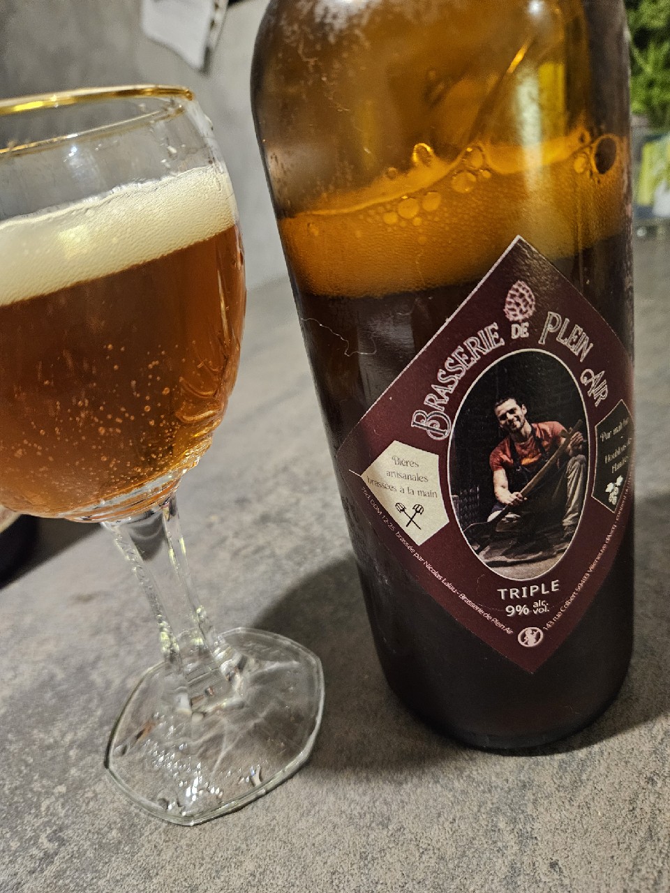 brasserie de plein air triple, Brasserie de plein air