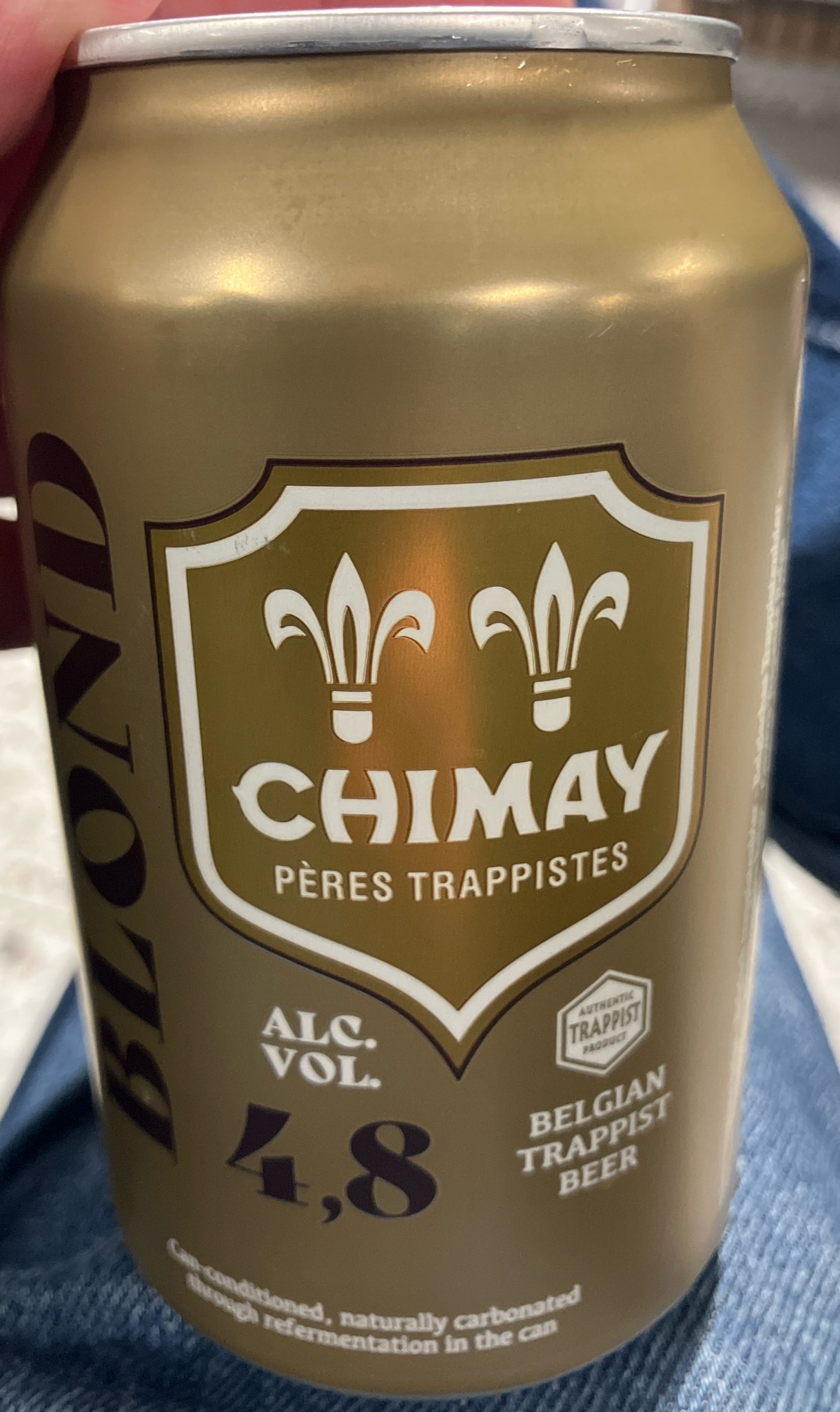Chimay Dorée (Gold), Belgium