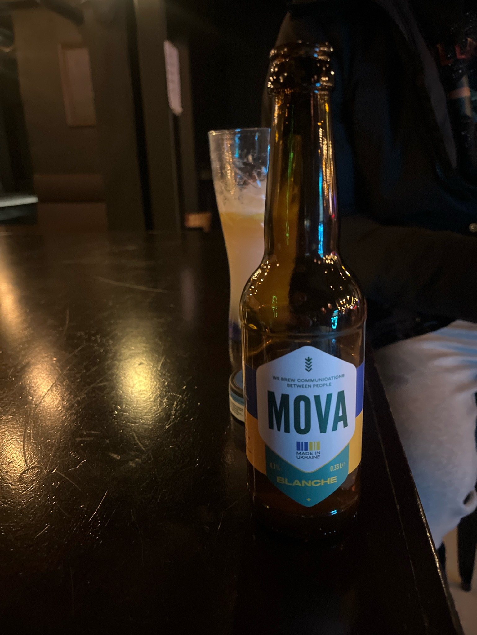 Mova Blanche, Mova Brewing Co.