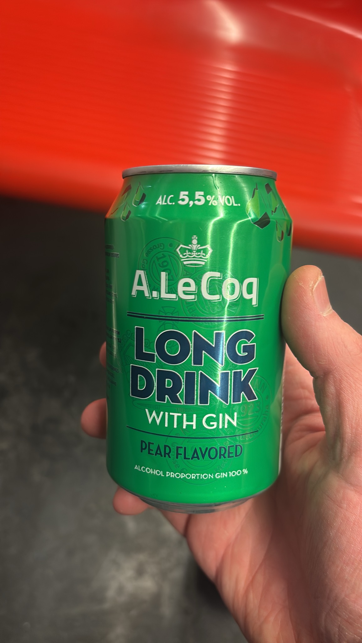 Long Drink Pear Flavored, A. Le Coq (Olvi)