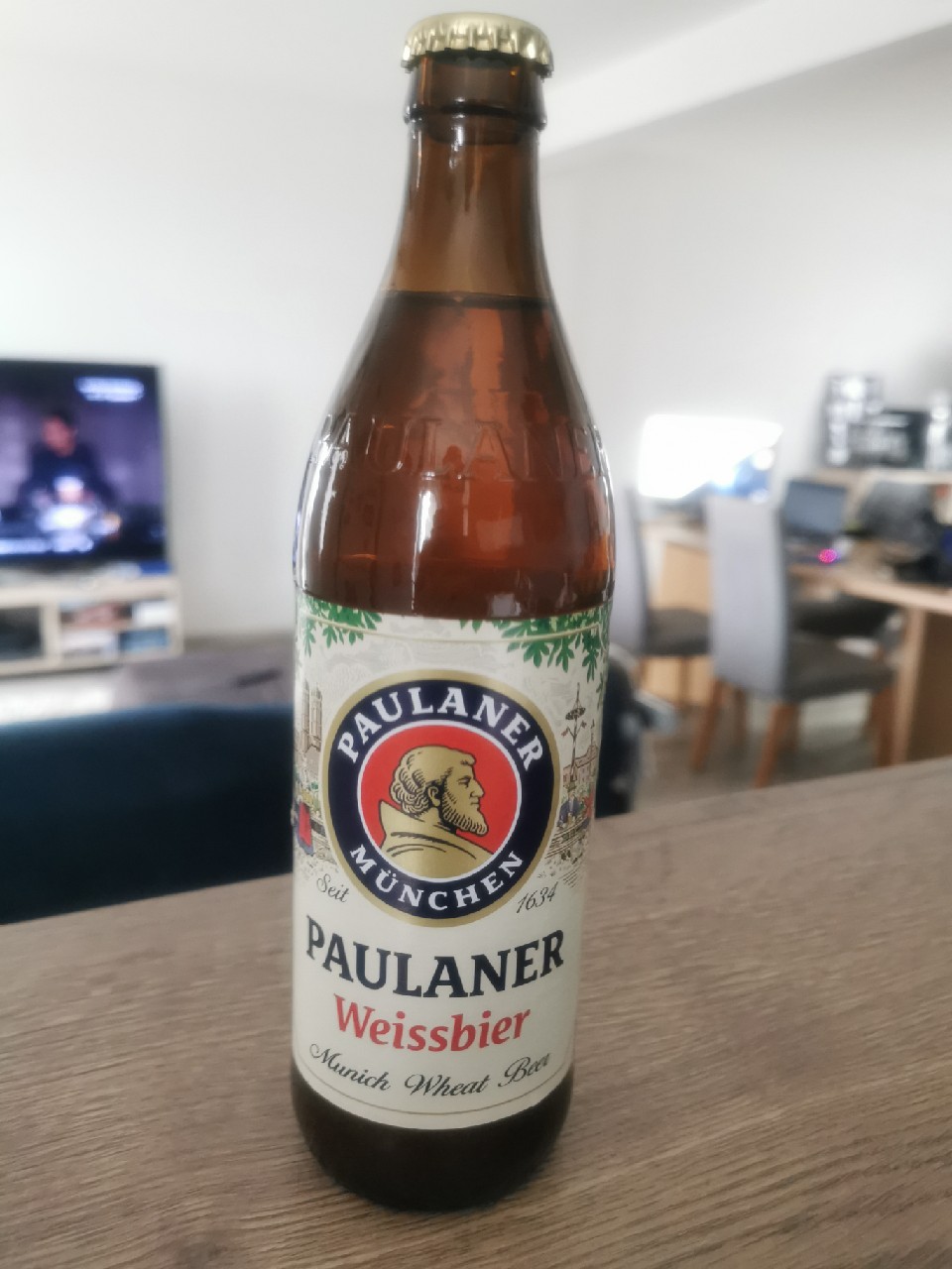 Paulaner Hefe-Weißbier Naturtrüb / Weissbier / Hefe-Weizen, Paulaner Brauerei