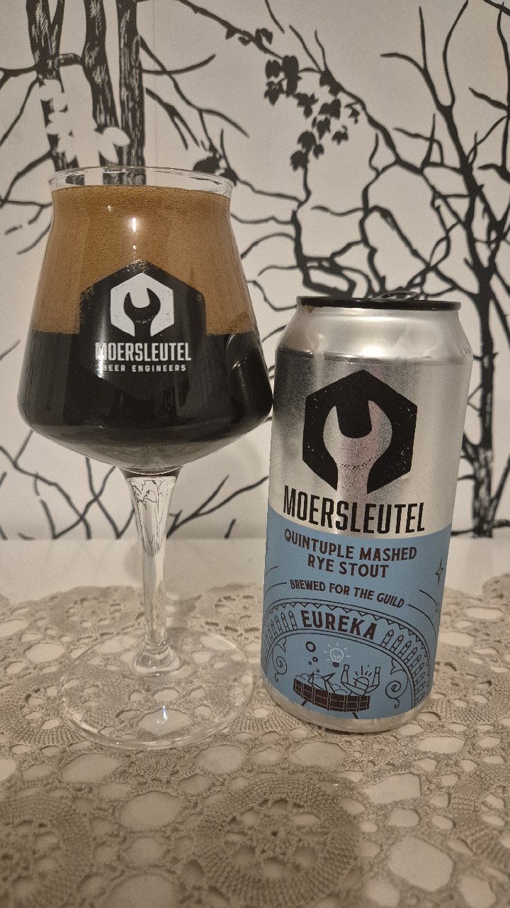 Eureka - Quintupel Mashed Rye Stout, Netherlands