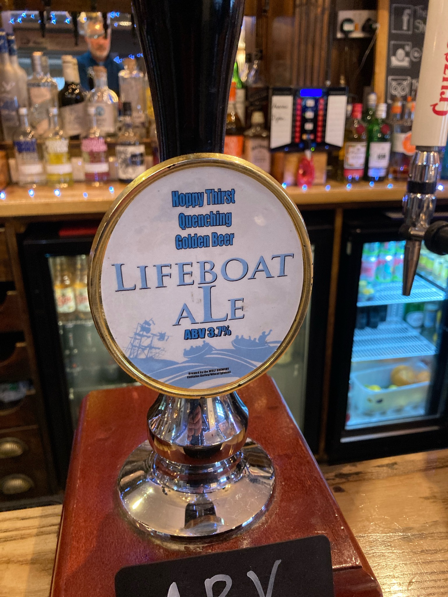 Lifeboat ale, The Wolf Brewery
