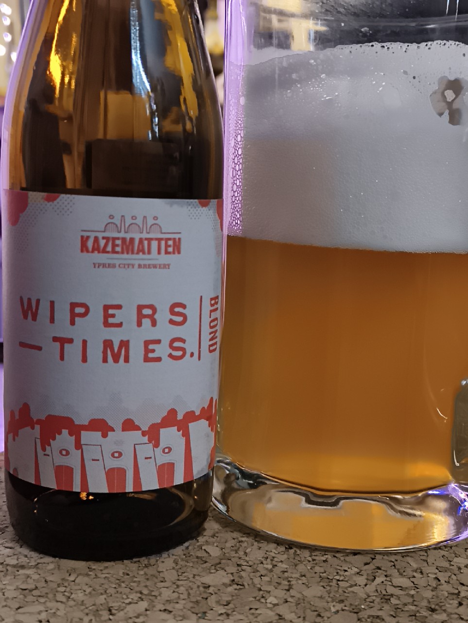 Wipers Times Blond, Belgium