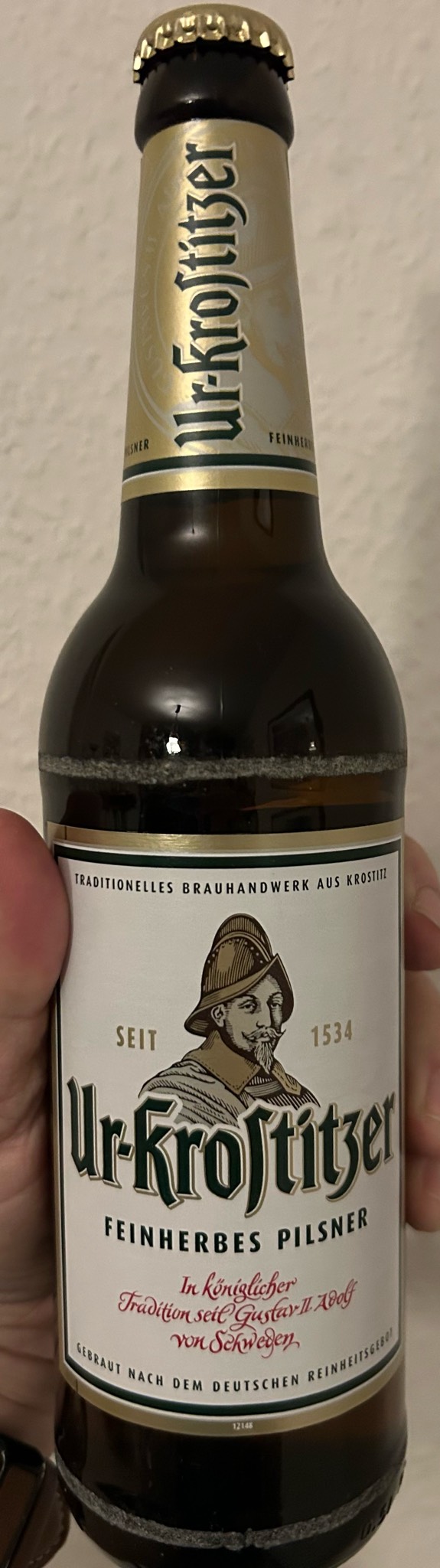 Ur-Krostitzer Feinherbes Pilsner, Krostitzer Brauerei (Oetker Group)