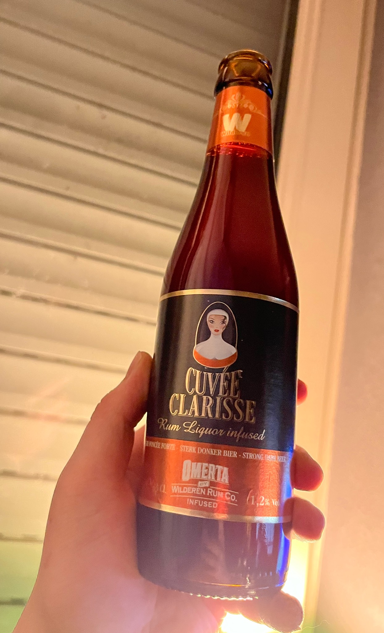 Cuvée Clarisse Omerta Rum Liquor Infused, Belgium
