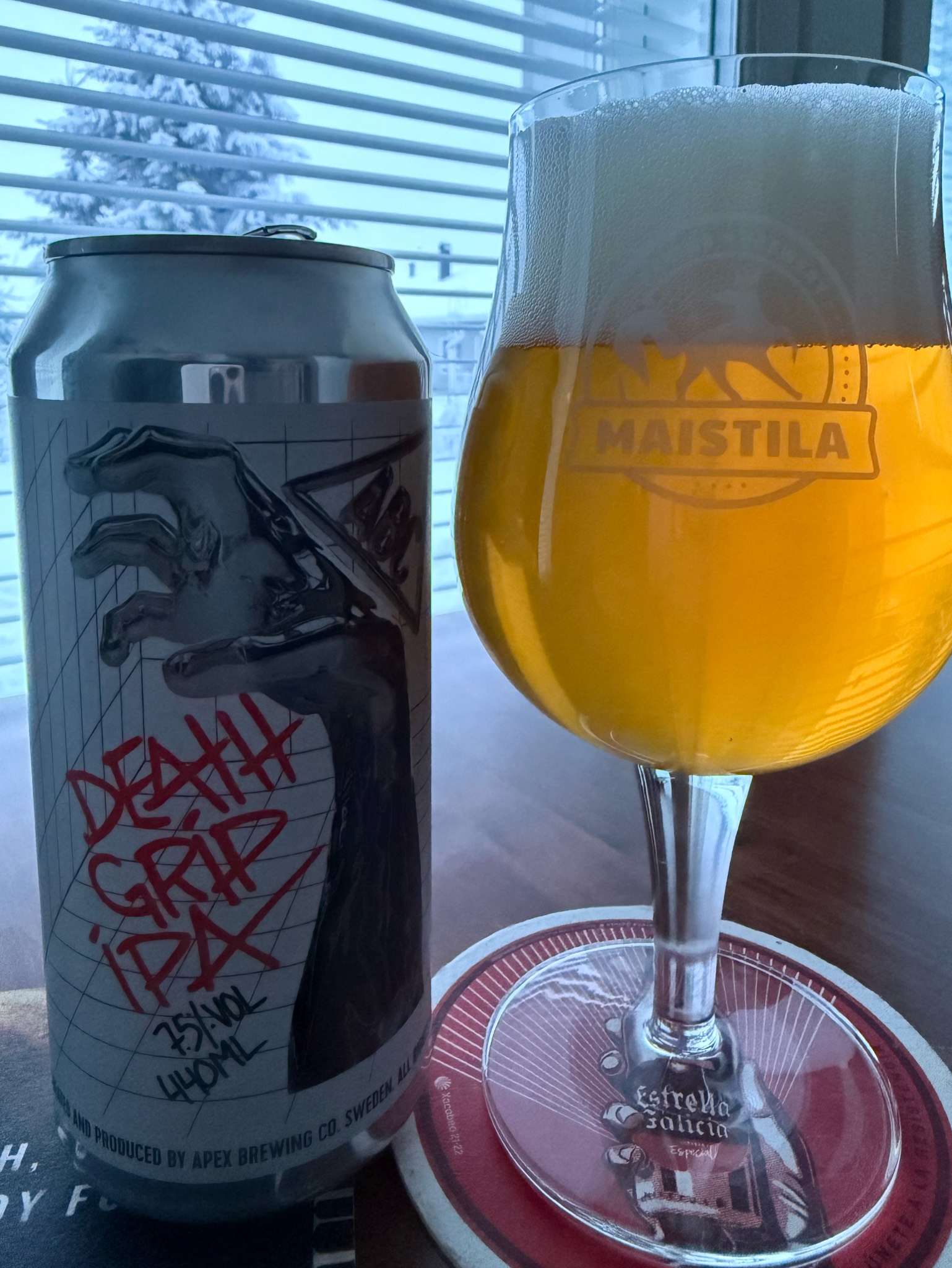 Death Grip IPA, Sweden