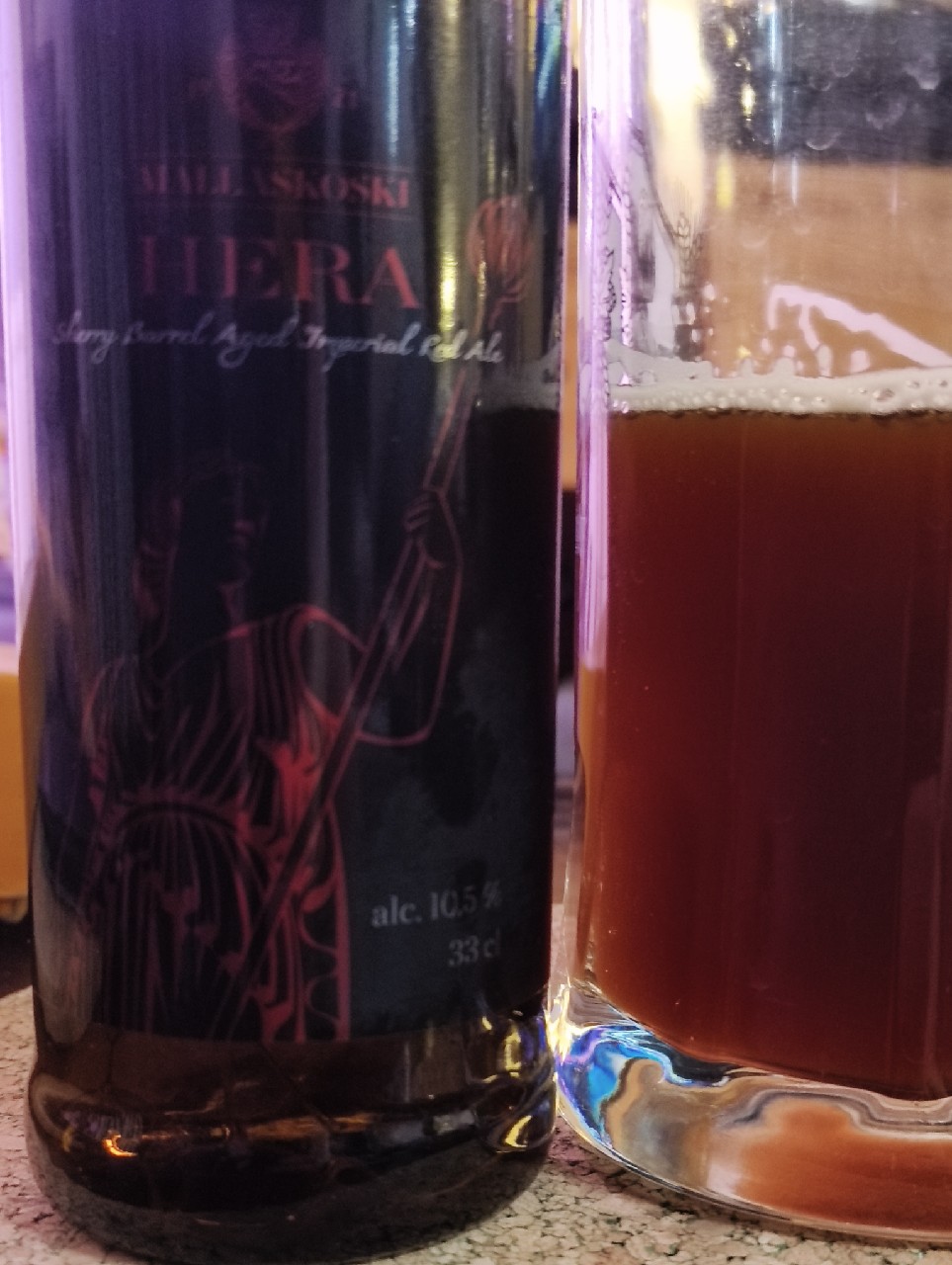 Hera Sherry Barrel Aged Imperial Red Ale, Finland