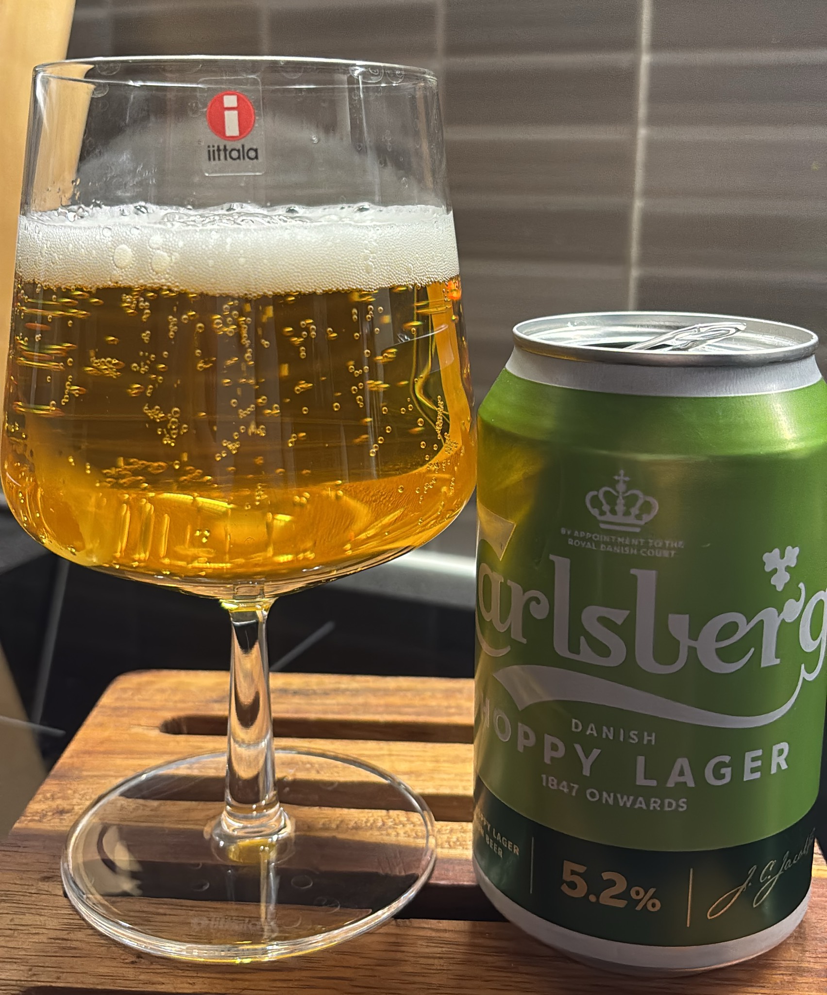 Carlsberg Hoppy Lager, Denmark