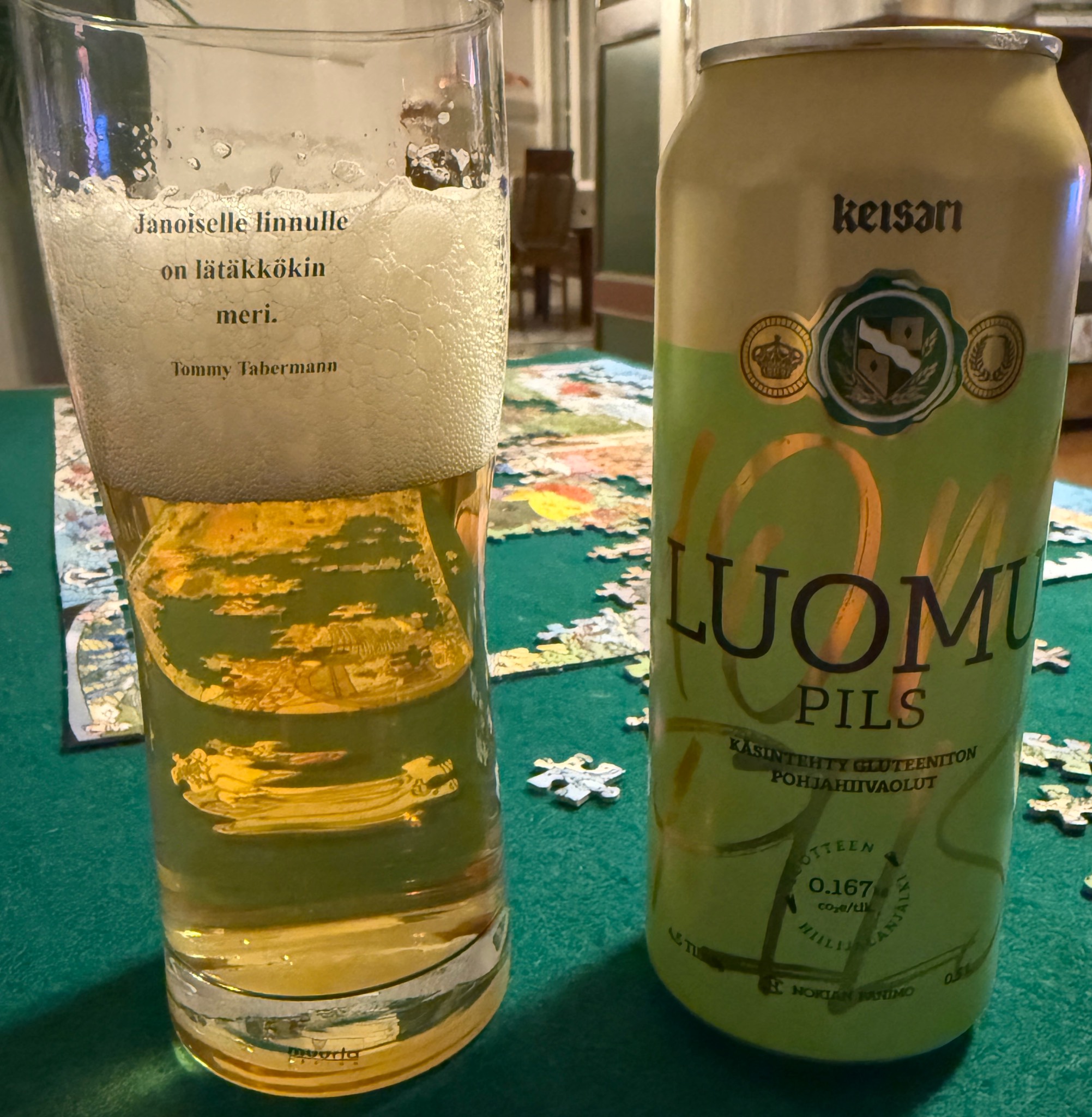 Keisari Luomu Pils, Finland