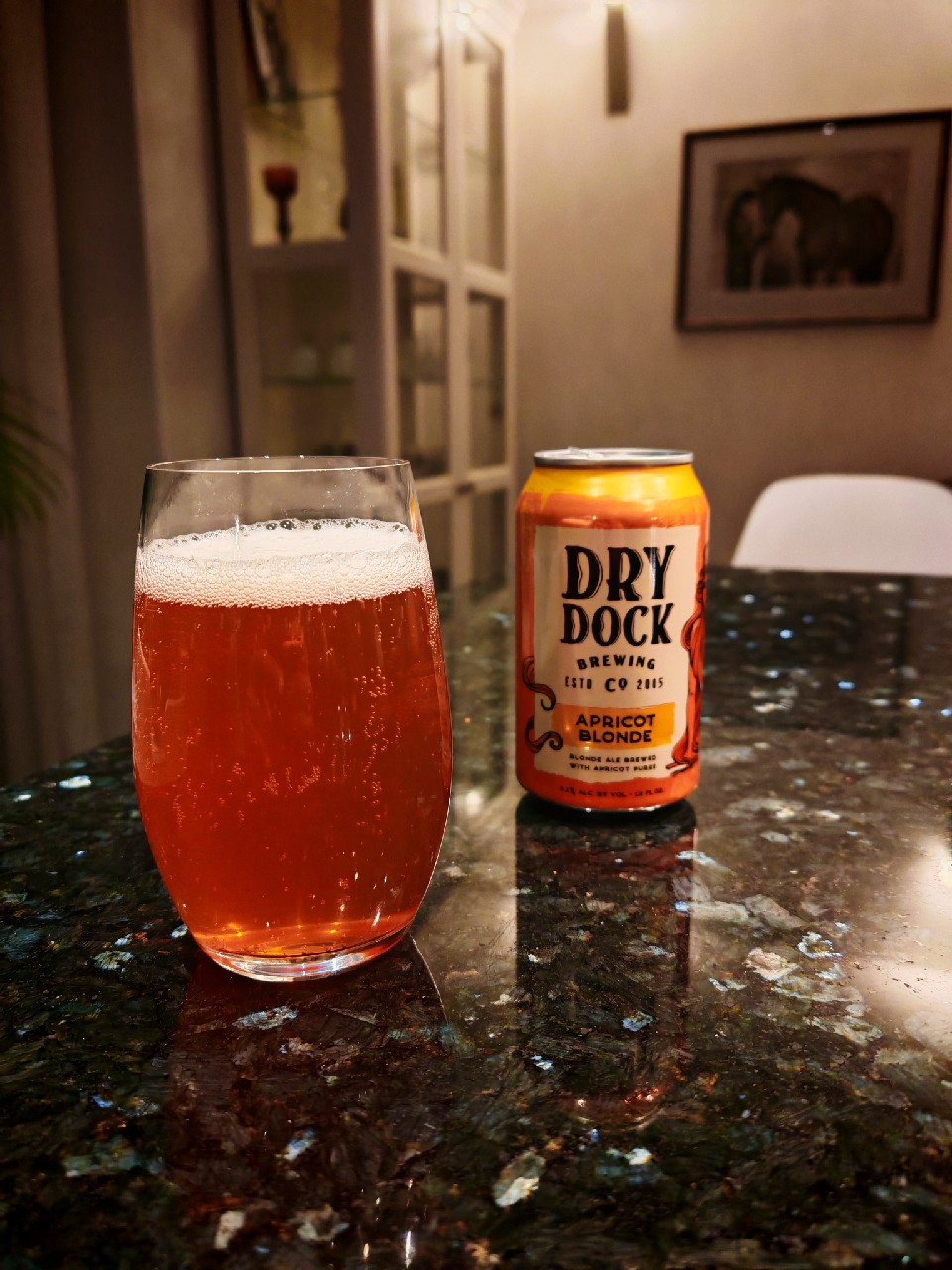 Apricot Blonde, Dry Dock Brewing Company