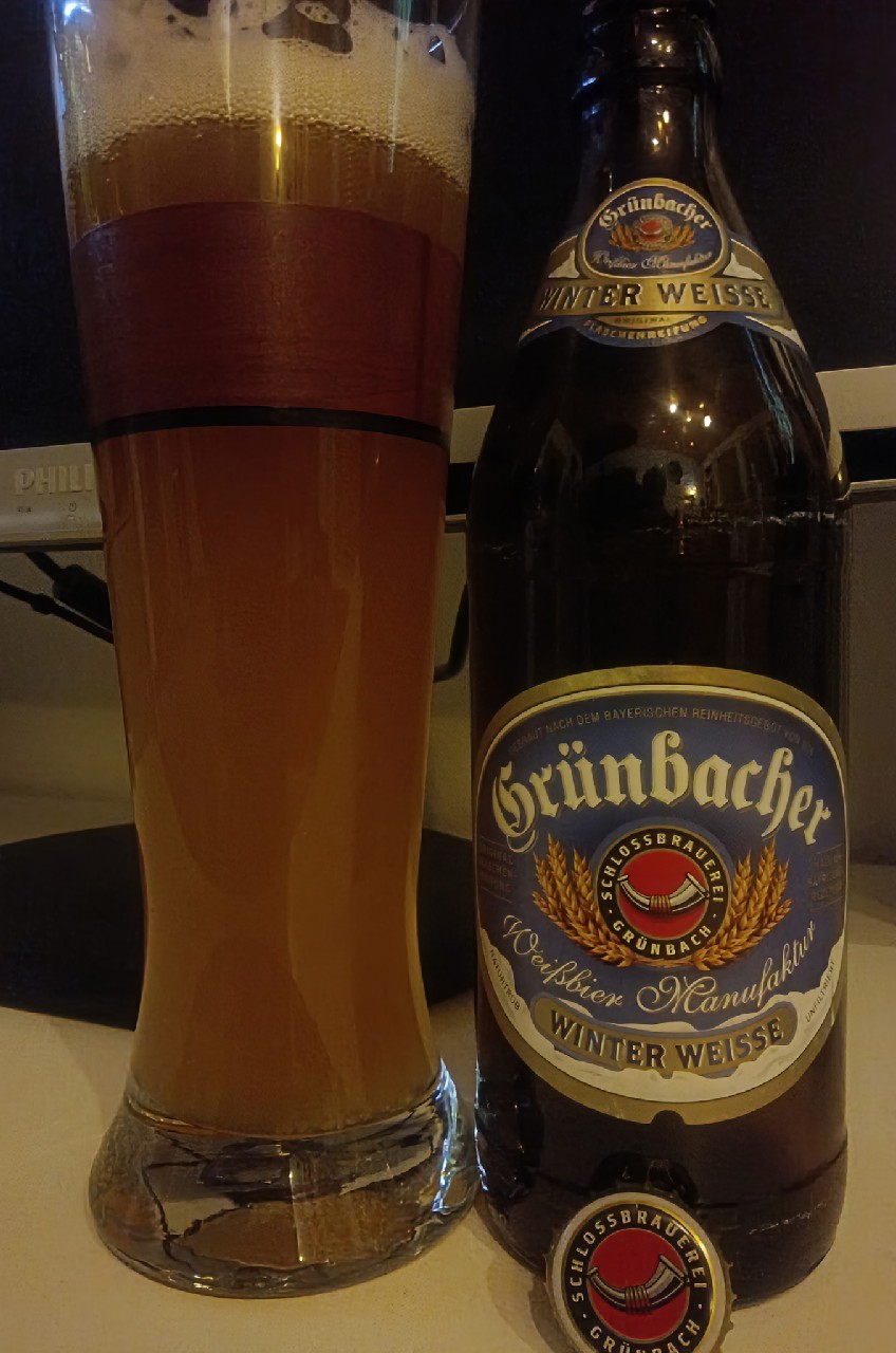 Grünbacher Winter Weisse, Schlossbrauerei Grünbach
