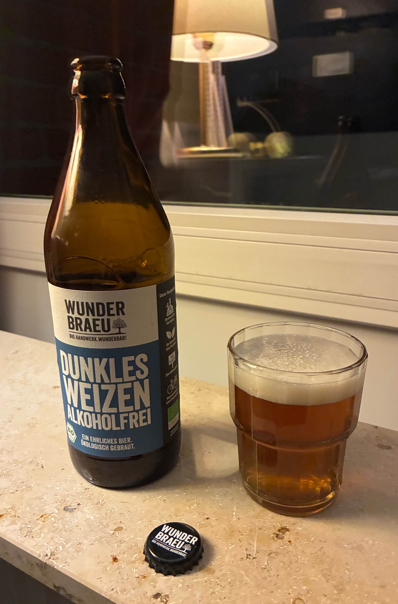 Wunderbraeu Dunkles Weizen Alkoholfrei, Wunderbraeu München