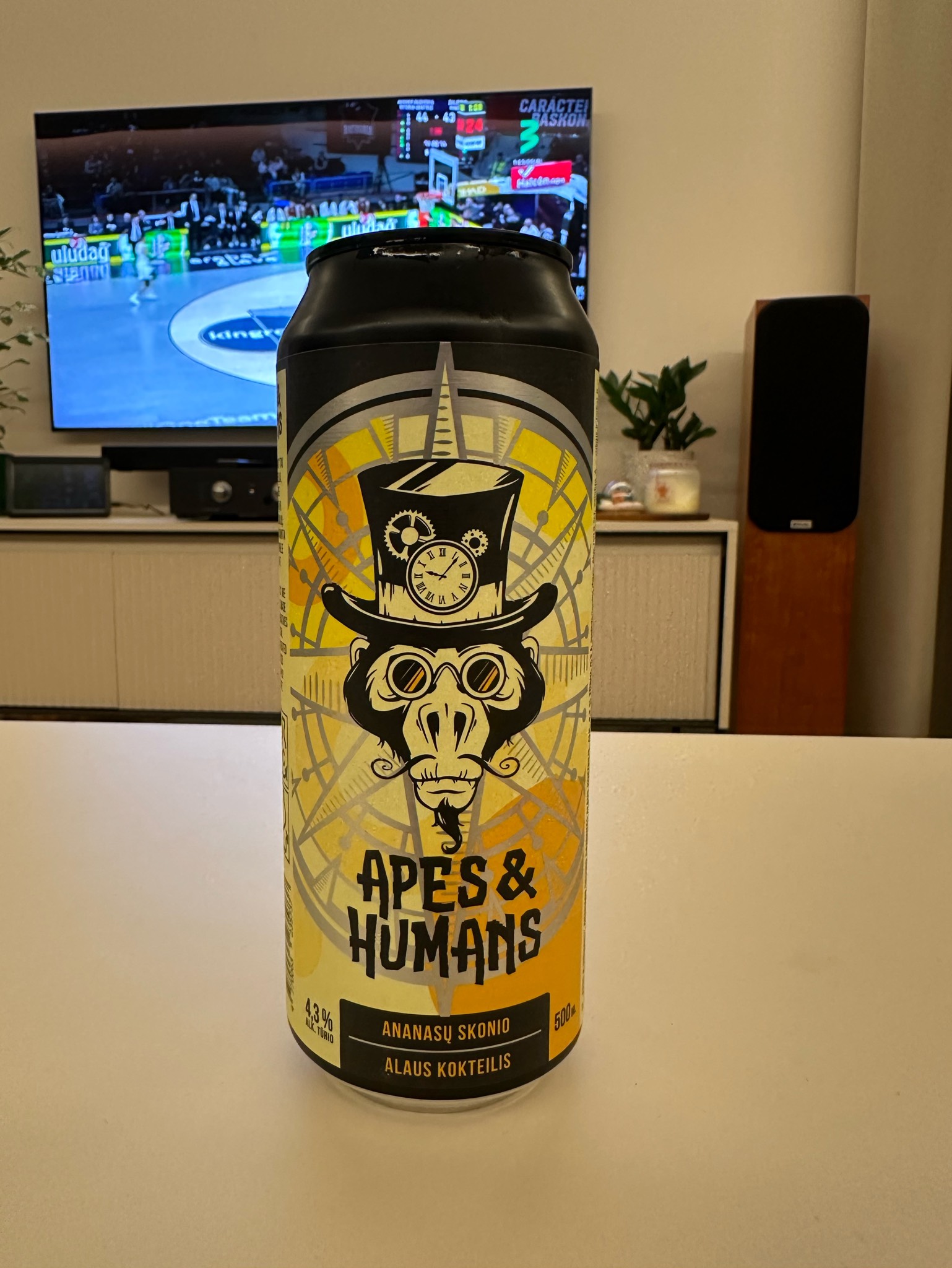 Apes & Humans pineapple flavor, UAB Kauen craft