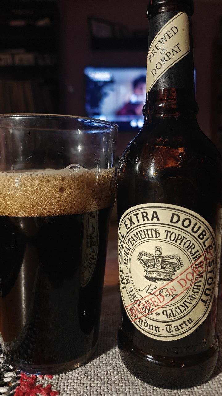 Imperial Extra Double Stout, Estonia