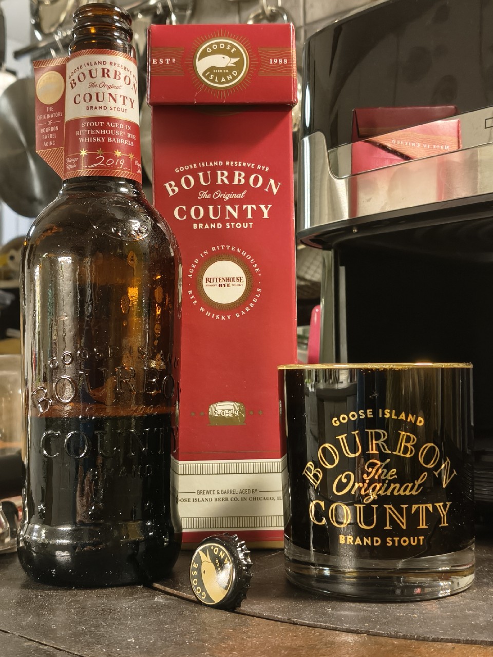 Reserve Rye Bourbon County Brand Stout (2019), Goose Island Beer Company (AB-InBev)