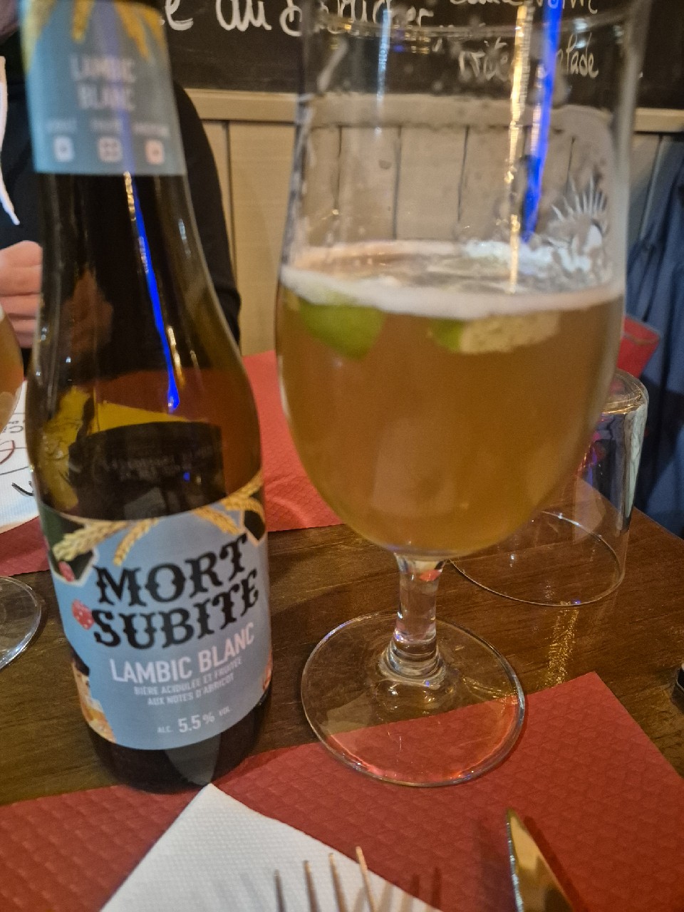 Witte Lambic, Brouwerij Mort Subite (Alken-Maes - Heineken)