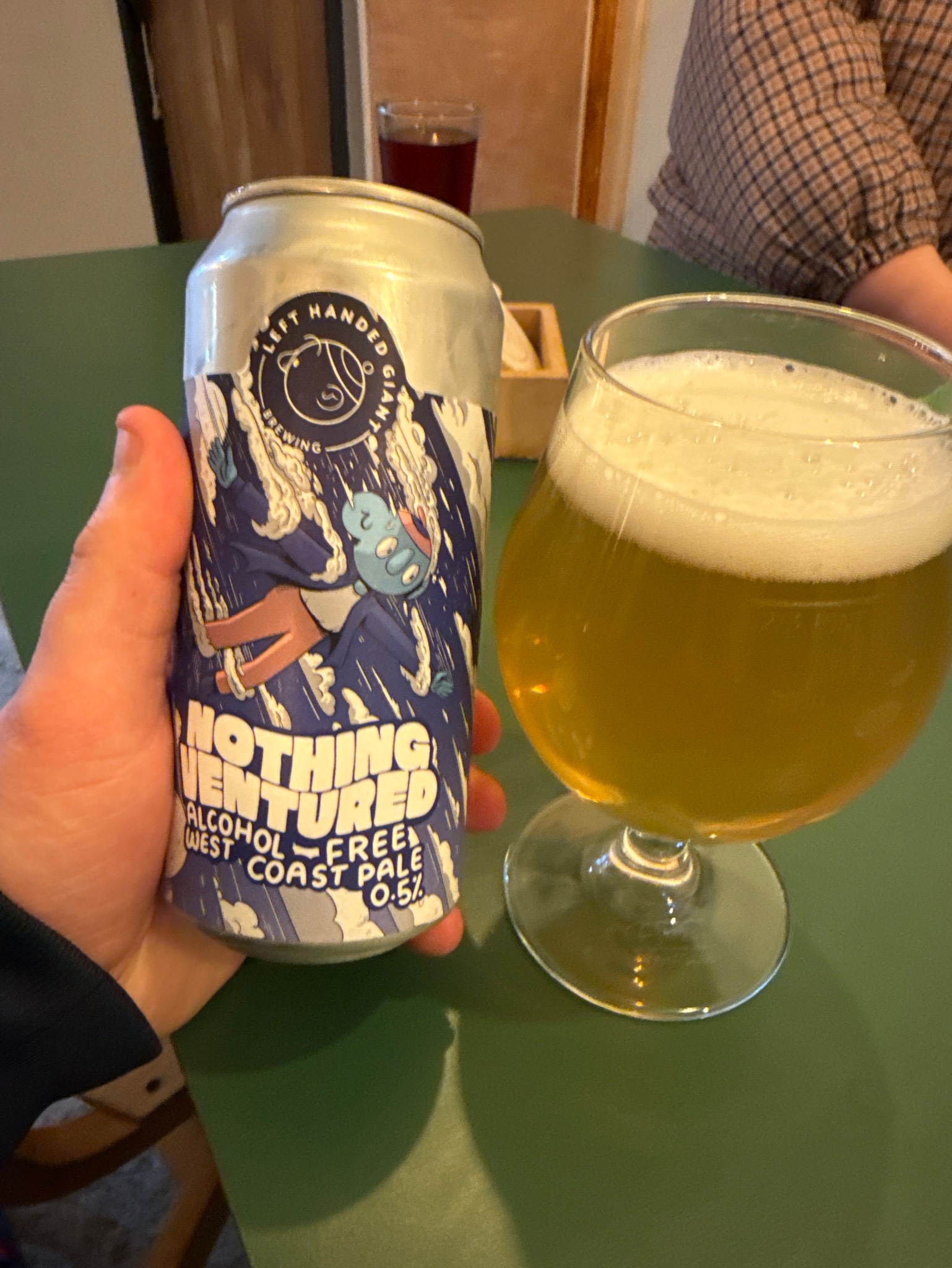 Nothing ventured, Left Handed Giant Brewing