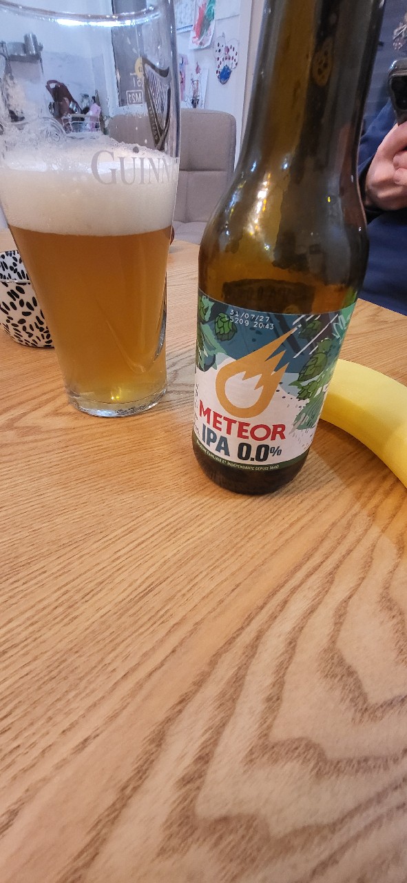 meteor ipa 0,0, Brasserie Meteor