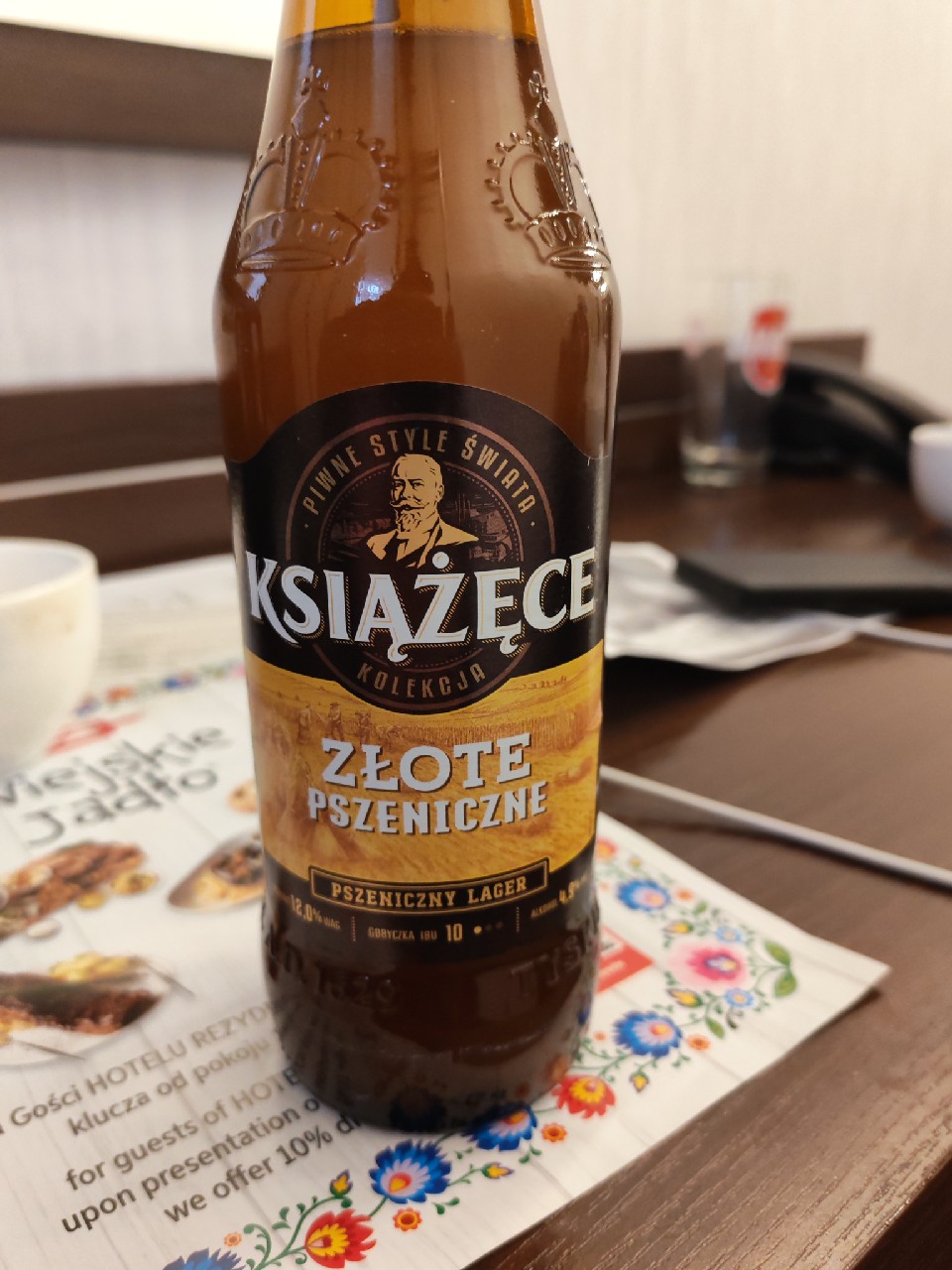 Książęce Złote Pszeniczne Lager, Poland