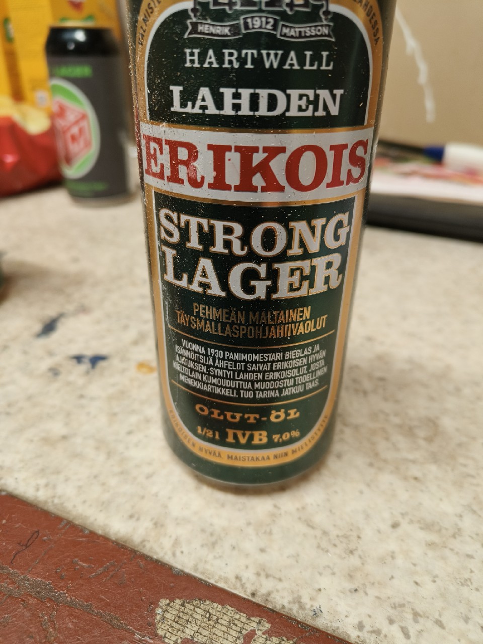 Lahden Erikois Strong Lager, Finland