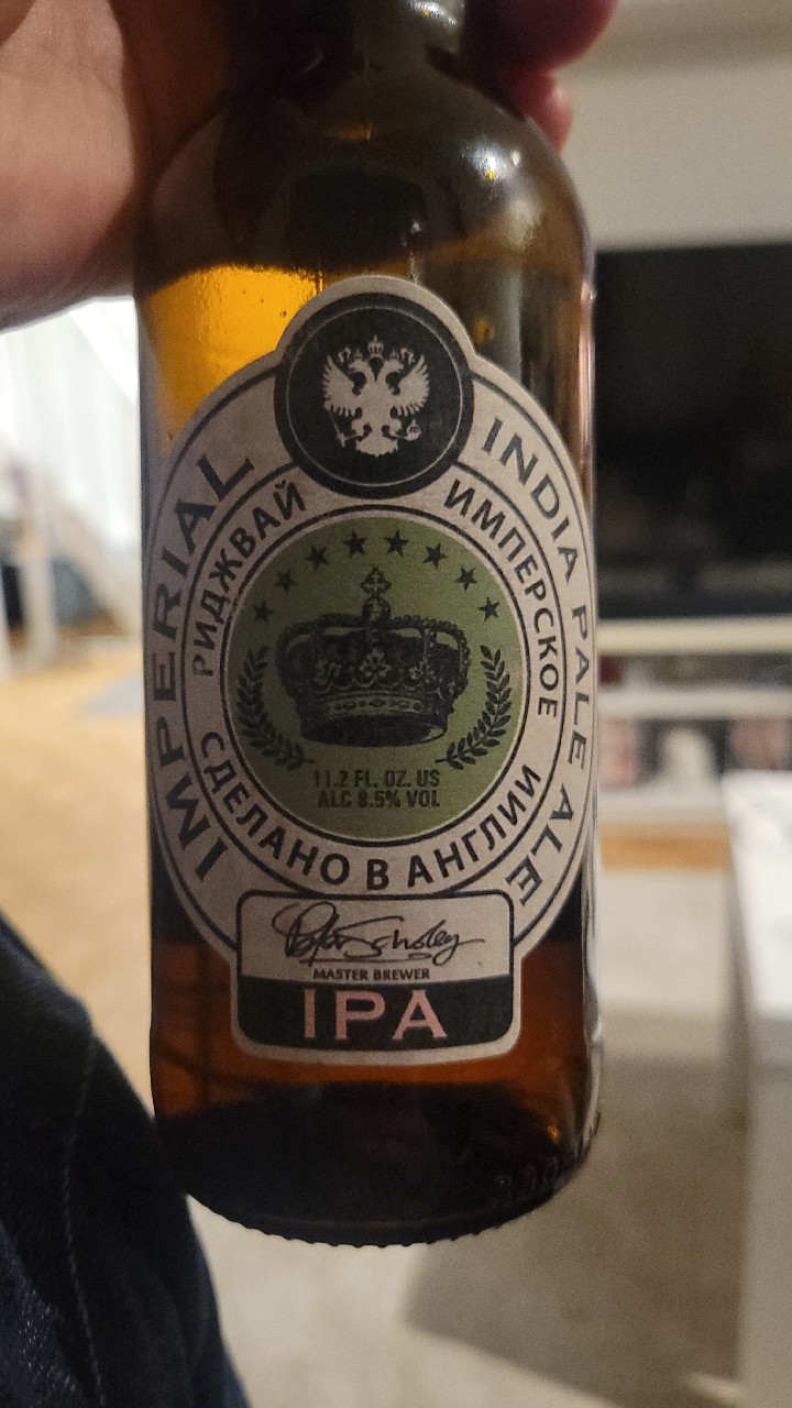 Ridgeway Imperial India Pale Ale, England