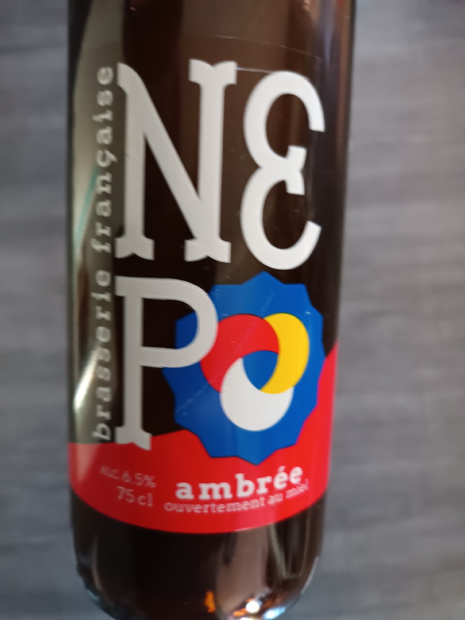 Nepo Ambrée Au Miel, Brasserie Nepo