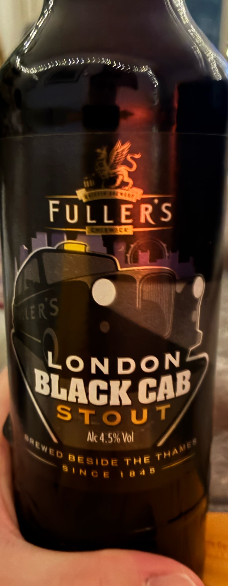 Black Cab, Fuller's Griffin Brewery (Asahi Breweries)