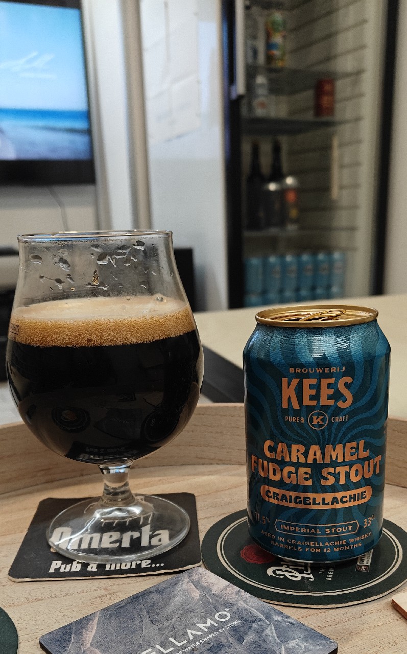 Caramel Fudge Stout Craigellachie, Brouwerij Kees