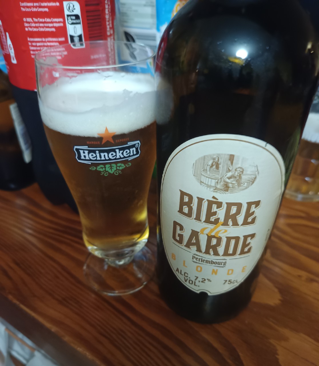 Bière De Garde Perlembourg Blonde, Brasserie Champigneulles (TCB)