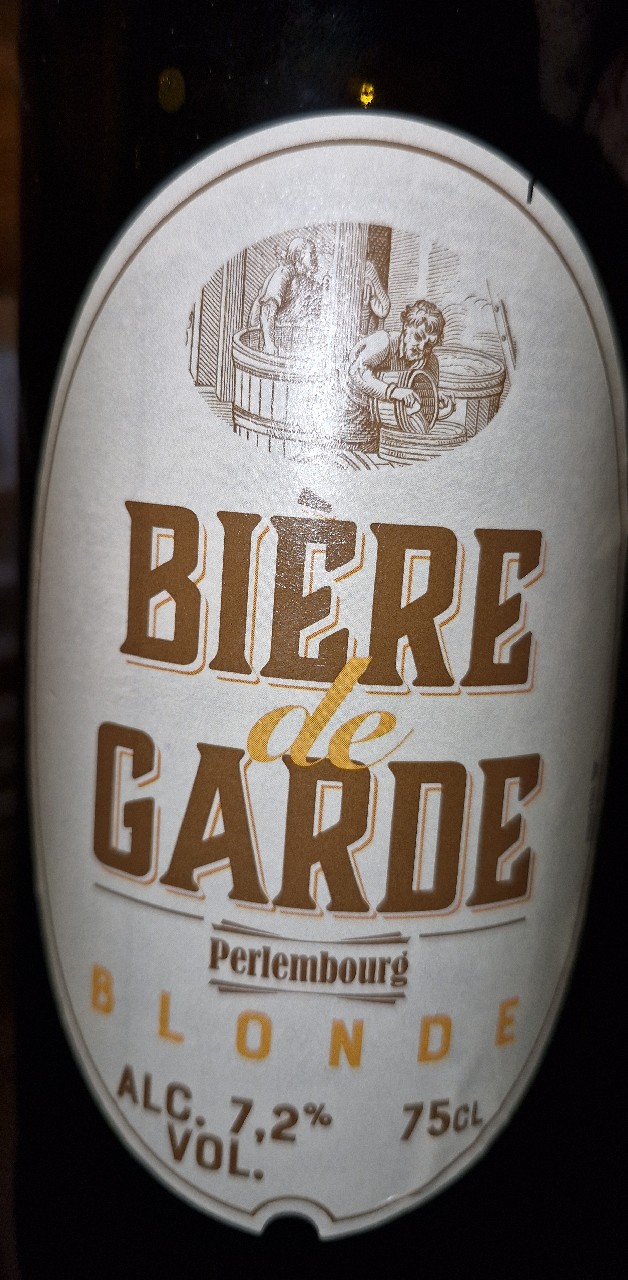 Bière De Garde Perlembourg Blonde, Brasserie Champigneulles (TCB)