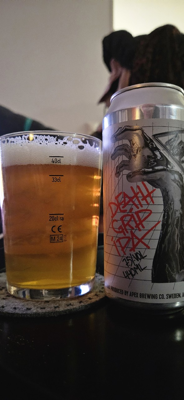 Death Grip IPA, Sweden