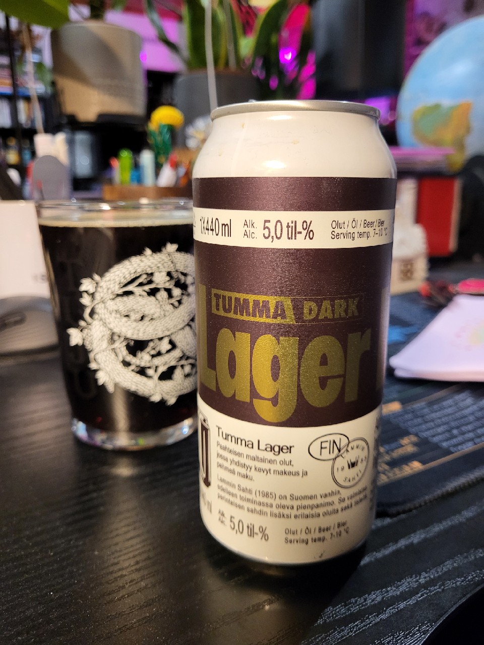 Tumma lager, Finland