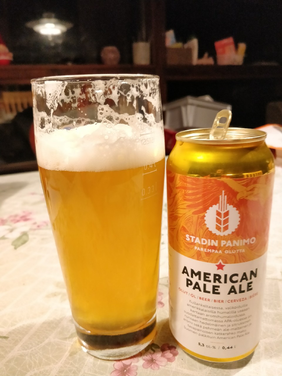 Stadin American Pale Ale 5.3%, Finland