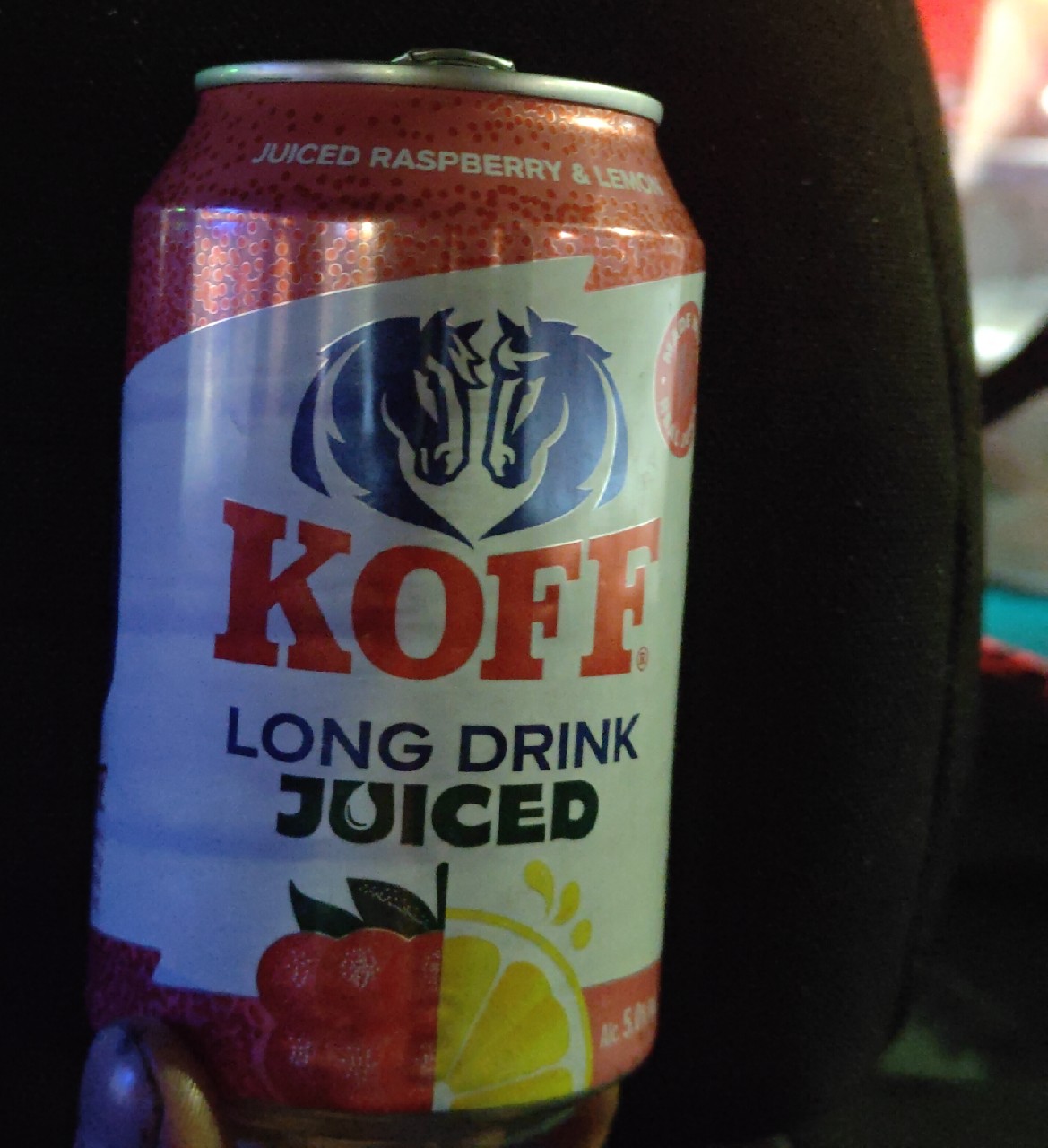 KOFF Long Drink Juiced Raspberry-Lemon, Sinebrychoff (Carlsberg Group)