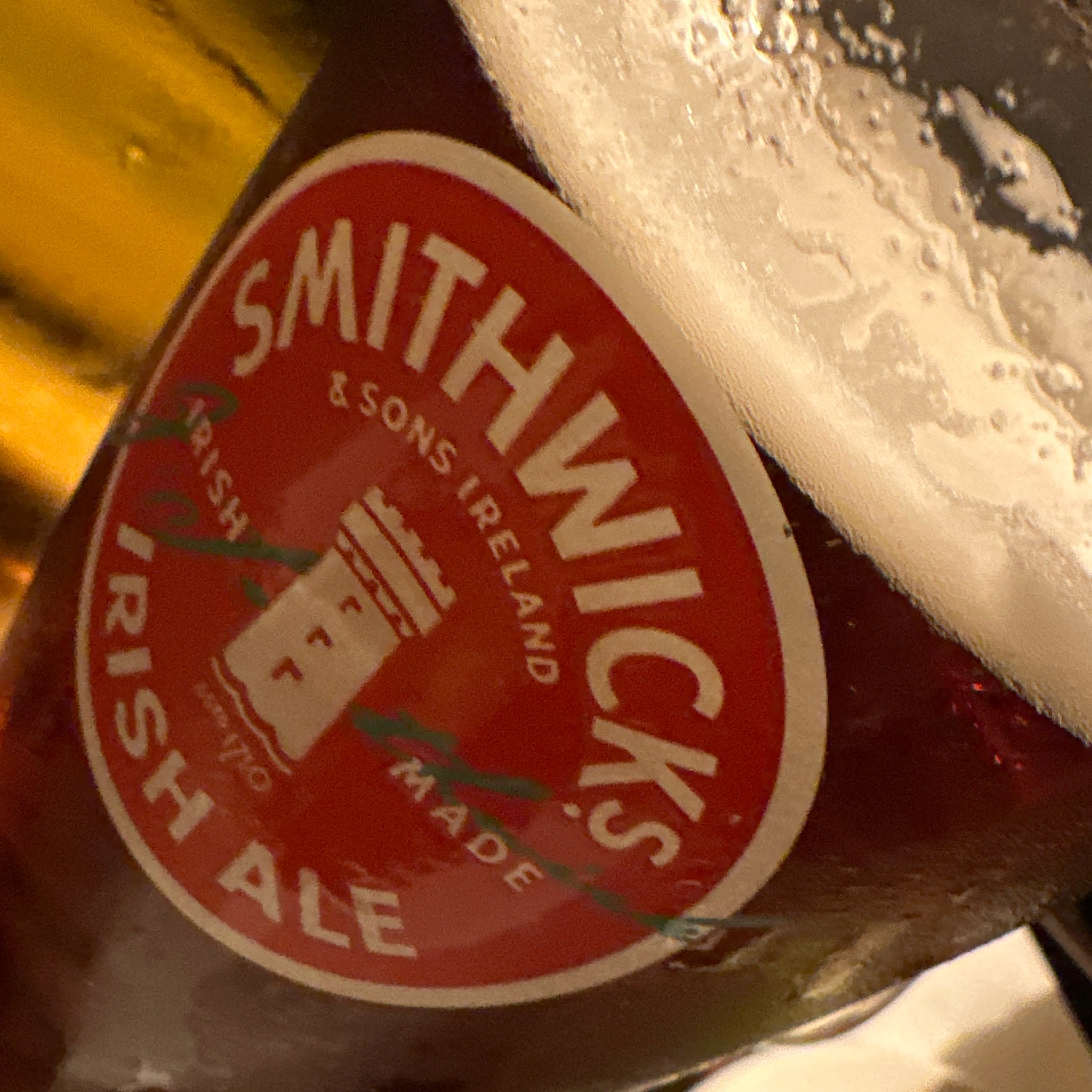 Smithwick's Premium Red Ale / Imported Premium Irish Ale, Ireland