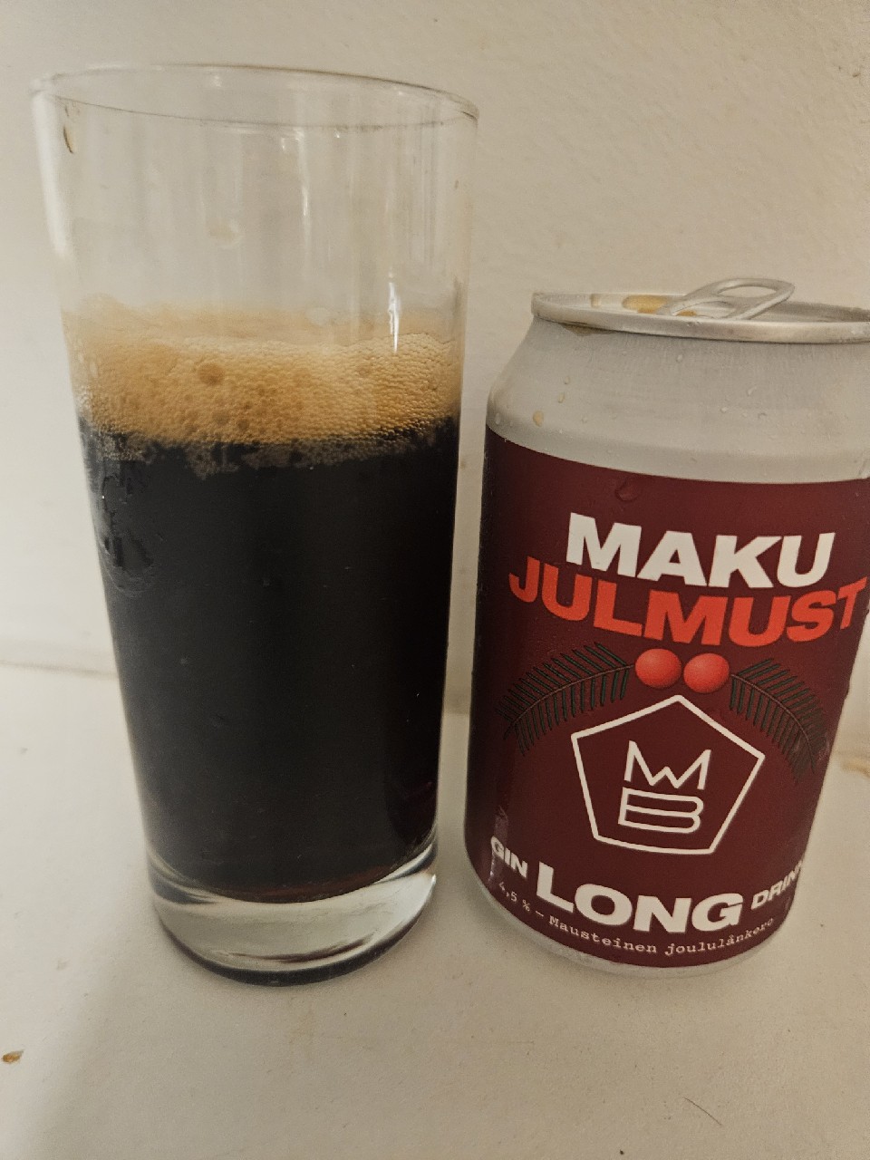 Julmust Gin Long Drink, Finland