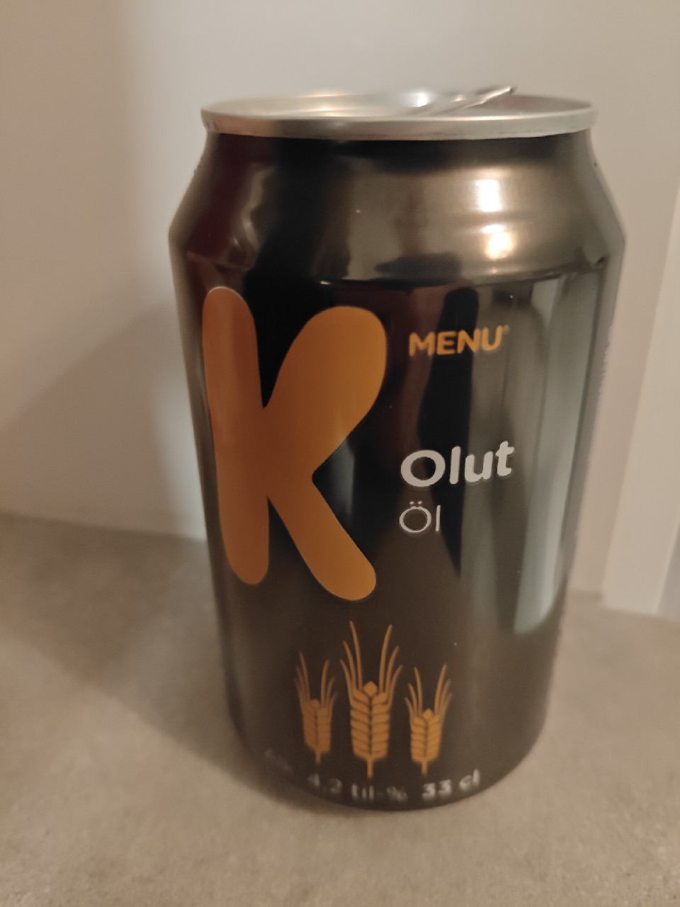 K-Menu Lager Olut 4.2%, Finland