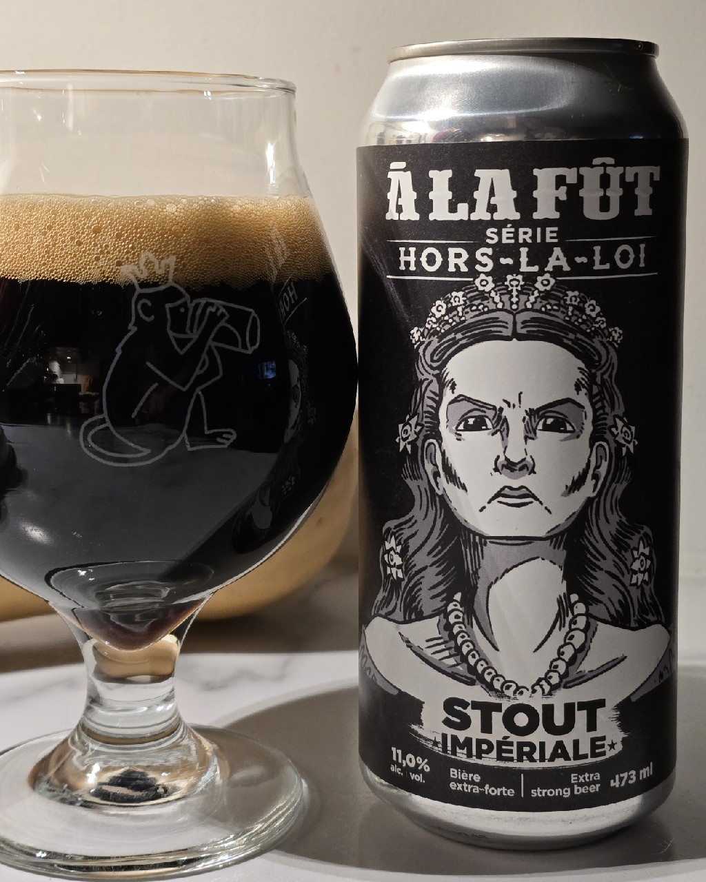 Série Hors-La-Loi Stout Impériale, Microbrasserie À La Fût