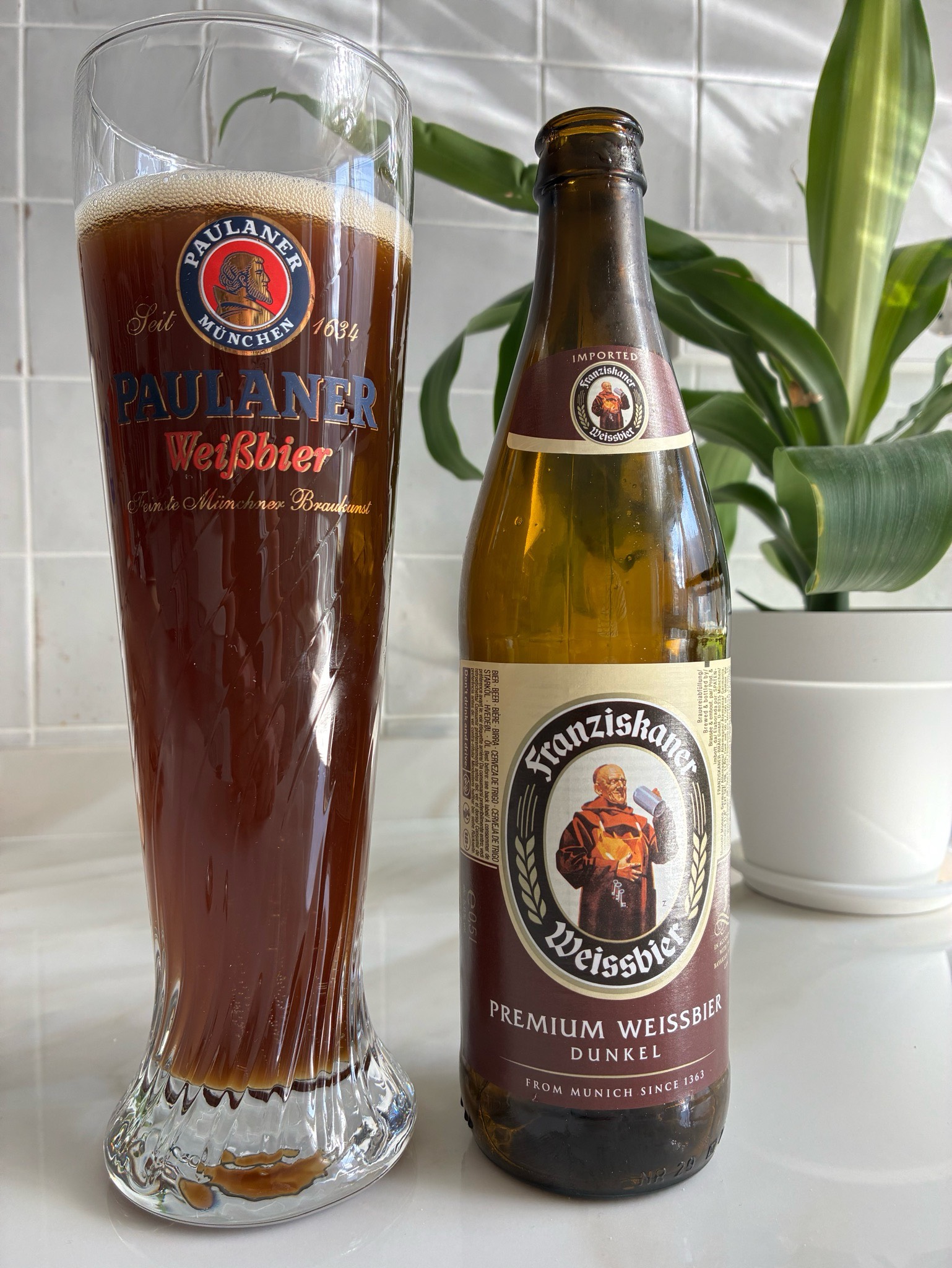 Franziskaner Premium Weissbier Dunkel, Germany