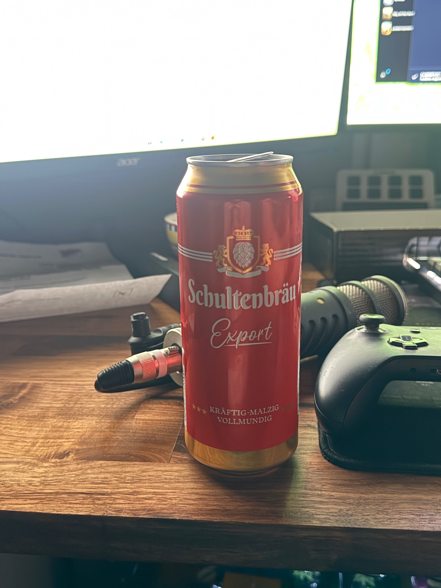 Schultenbräu Export, Brauerei Gotha (Oettinger)