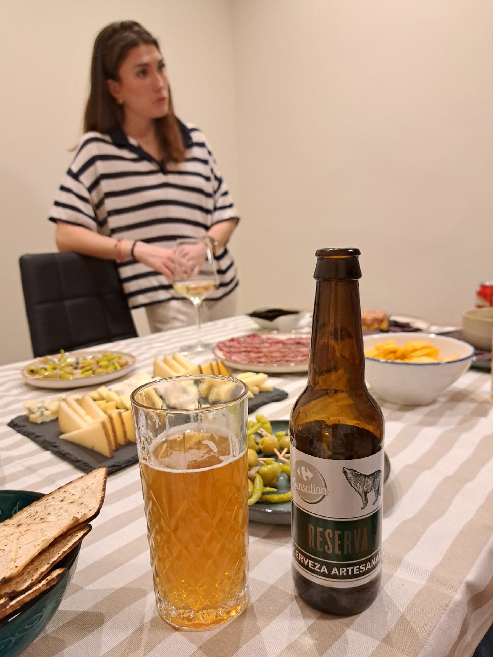 Carrefour Sensation Reserva Cerveza Artesana, Cervezas La Sagra (Molson Coors)