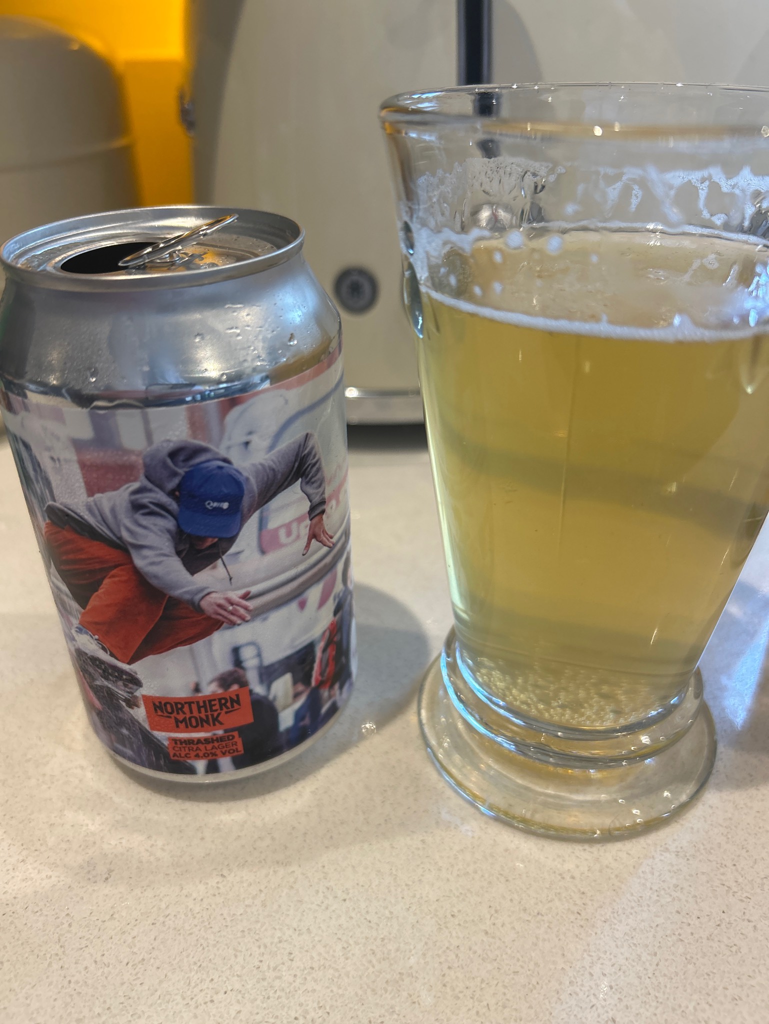 Thrashed // Vague // Citra Lager, Northern Monk Brew Co.