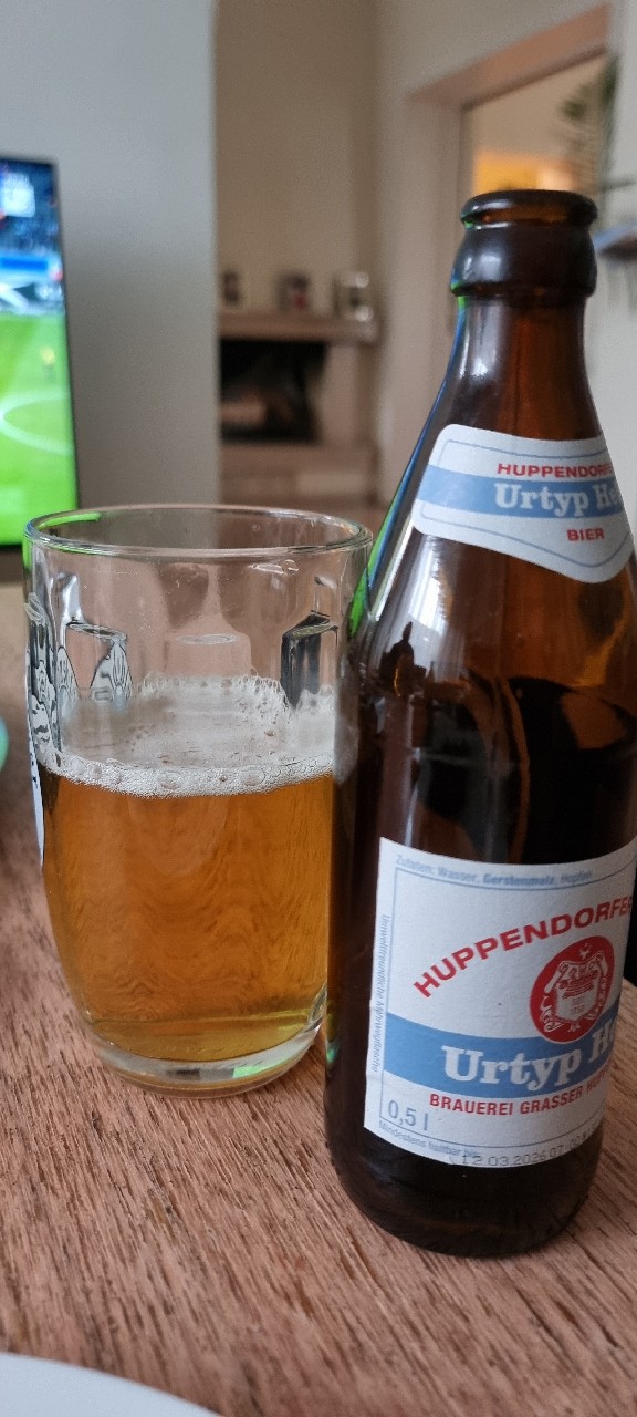 Huppendorfer Urtyp Hell, Brauerei Gasthof Grasser