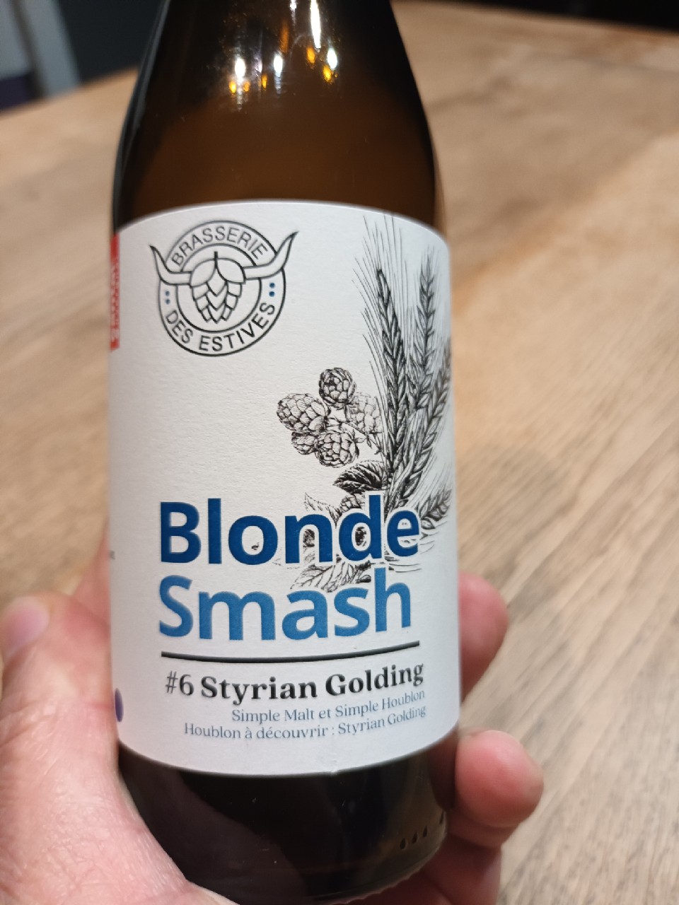 Blonde Smash #6 Styrian Golding, Brasserie Des Estives