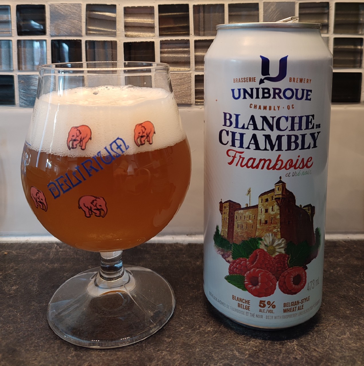 Blanche de Chambly Framboise, Unibroue
