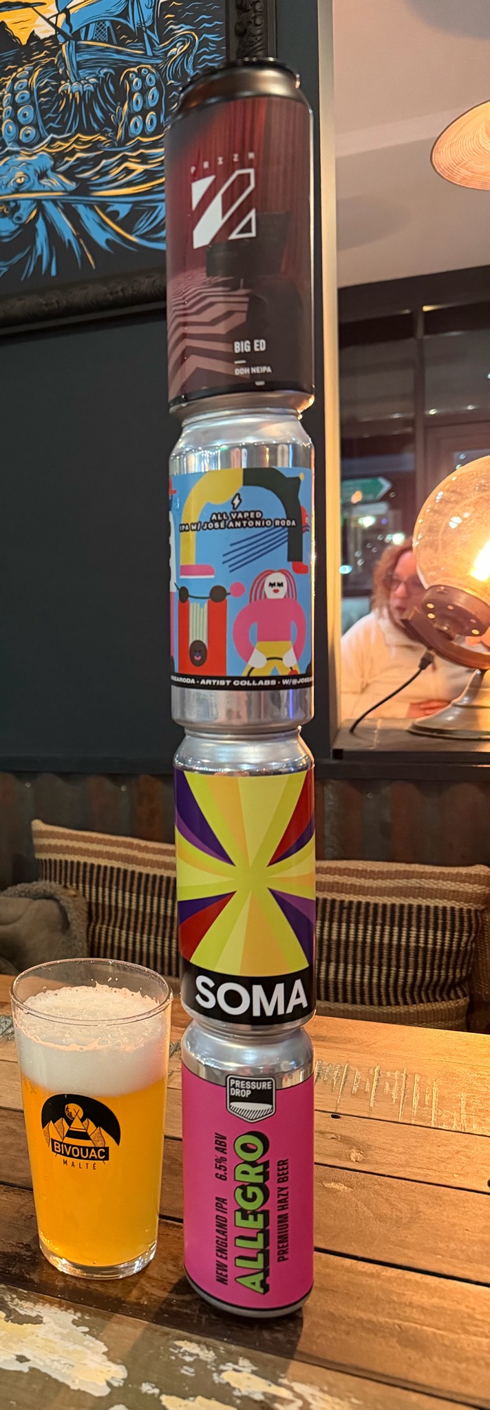 All vaped, Garage Beer Co.